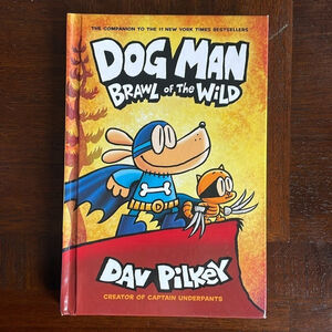 Dog Man Brawl of the Wild Hardcover Graphic Novel Book